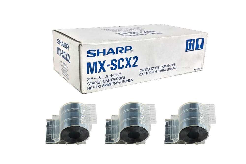 SHARP MX-SCX2 STAPLE CARTRIDGES Orijinal Sharp Zımba Teli