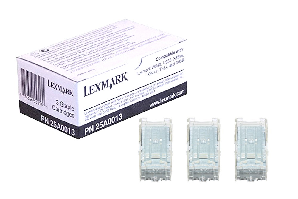 LEXMARK 25A0013 STAPLE CARTRIDGE Orijinal Lexmark Zımba Teli