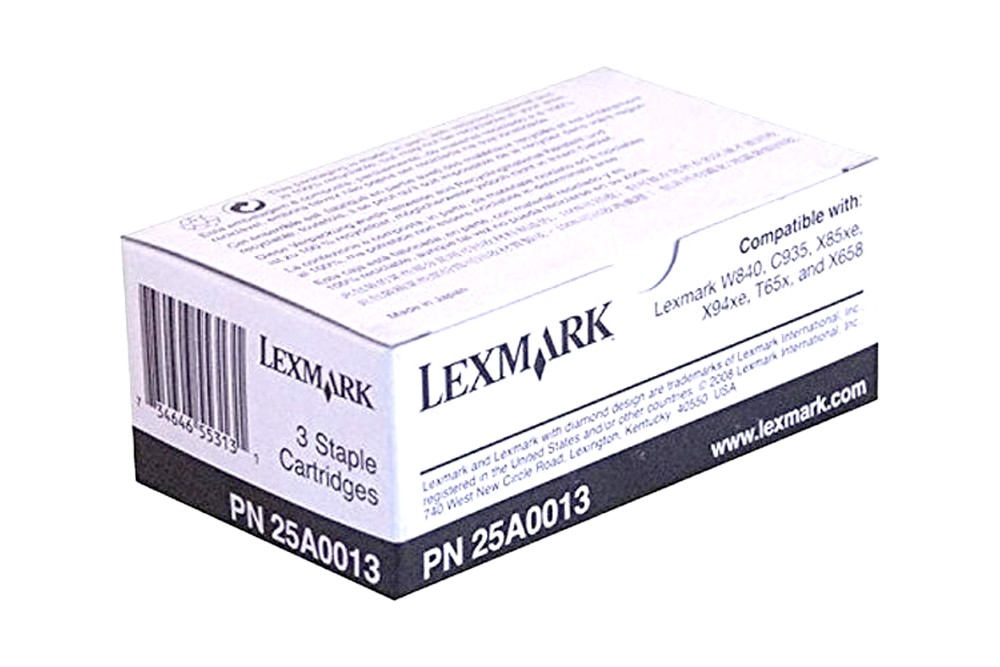 LEXMARK 25A0013 STAPLE CARTRIDGE Orijinal Zımba Teli