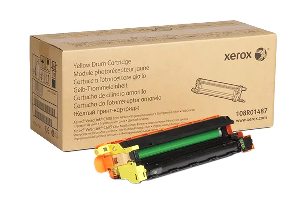 xerox108r01487yellowdrumcartridgeimage1 Zımba Telleri Sarf Malzemeleri XEROX 108R01487 YELLOW DRUM CARTRIDGE Orijinal Xerox Zımba Teli