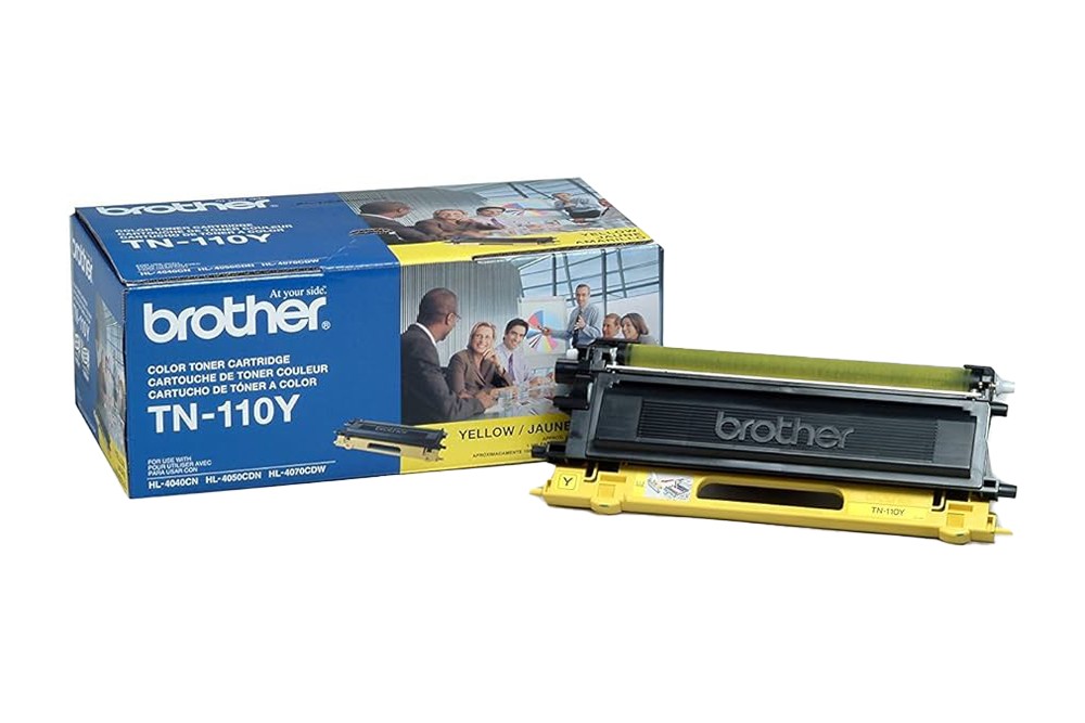 BROTHER TN-110Y YELLOW TONER CARTRIDGE Orijinal teknoser.net Zımba Teli