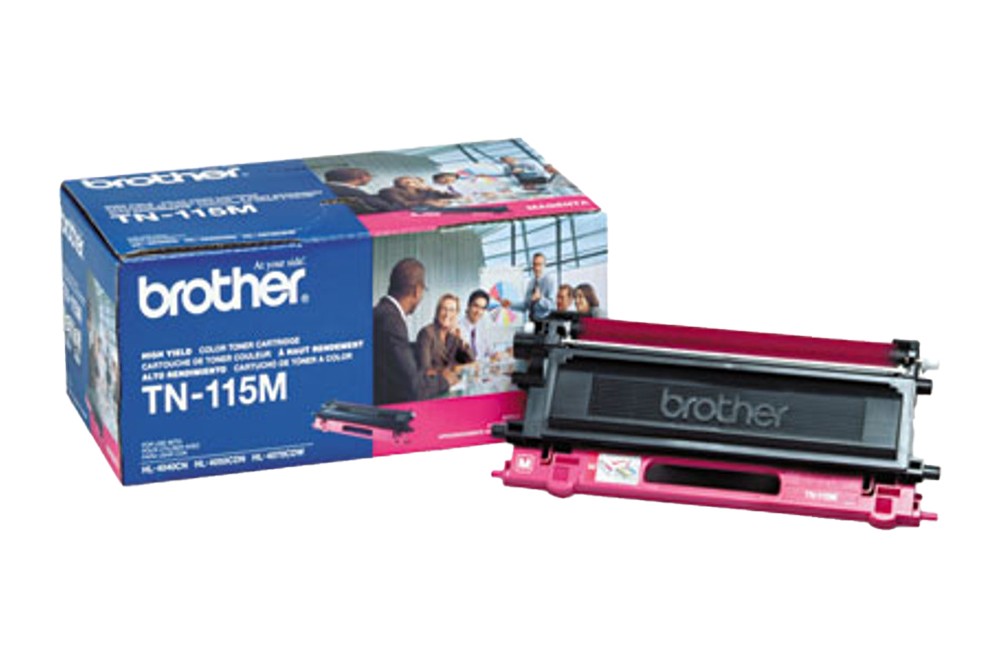 BROTHER TN-115M MAGENTA TONER CARTRIDGE Orijinal teknoser.net Zımba Teli