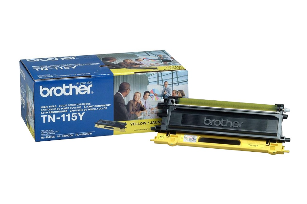 BROTHER TN-115Y YELLOW TONER CARTRIDGE Orijinal teknoser.net Zımba Teli