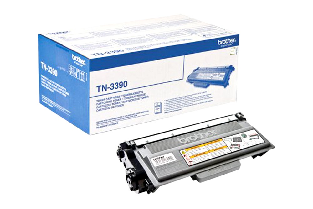 BROTHER TN-3390 BLACK TONER CARTRIDGE Orijinal teknoser.net Zımba Teli