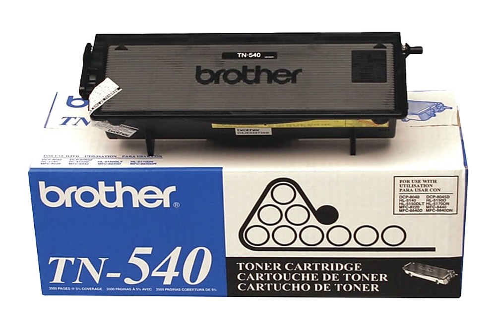 BROTHER TN-540 BLACK TONER CARTRIDGE Orijinal teknoser.net Zımba Teli