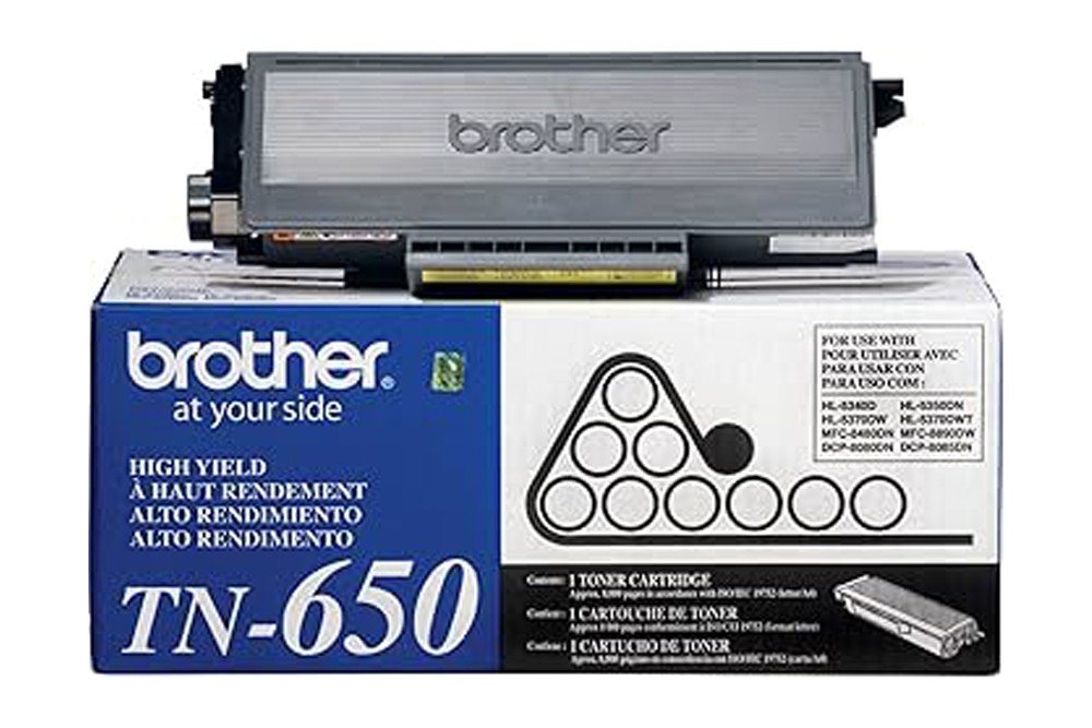 BROTHER TN-650 BLACK TONER CARTRIDGE Orijinal teknoser.net Zımba Teli